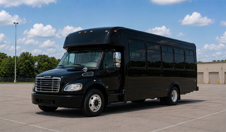 18-passenger minibus for charter in St. Louis, MO